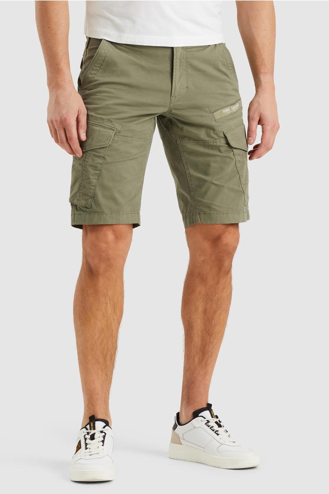 NORDROP TAPERED FIT CARGO SHORTS PSH2504661 6149 DEEP LICHEN GREEN
